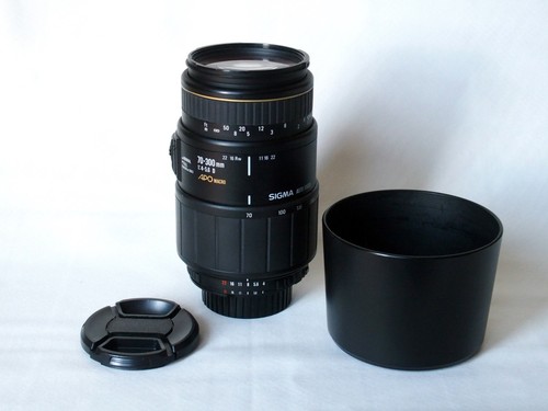 Objectif zoom sigma 300mm - zoom,