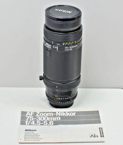 Nikon nikkor 75 300mm - af, fx